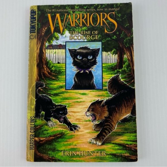 Warriors The Rise of Scourge Manga Book by Erin Hunter - Picture 1 of 12